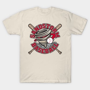 Sandstorm Baseball Team Logo T-Shirt